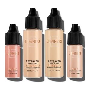 NWT Luminess Airbrush Foundation and Blush Set